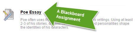 Example Blackboard Assignment Link